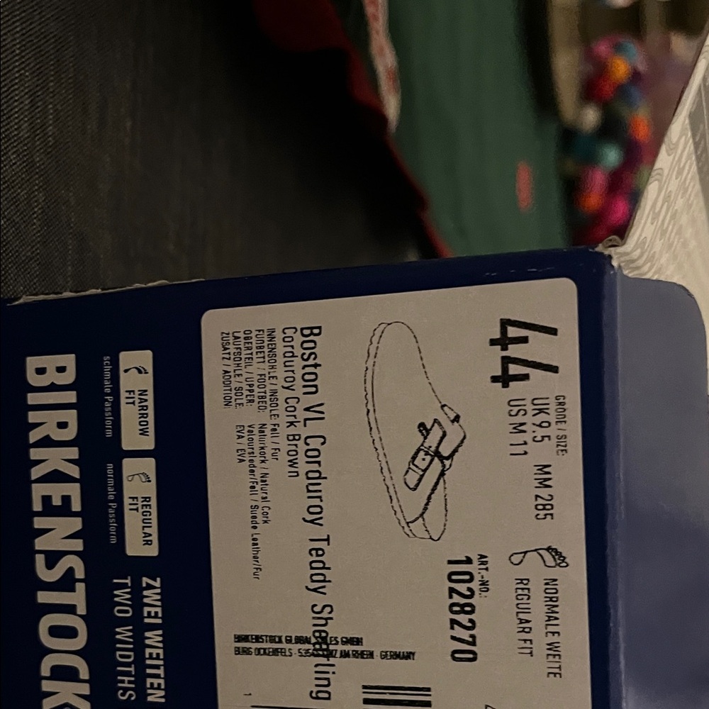 Birkenstock Tan Shearling-Lined Boston NWT - Picture 6 of 6